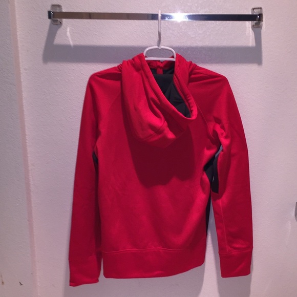 NWT Nike Women’s Red Therma-Fit Zip-Up Jacket - Picture 2 of 5